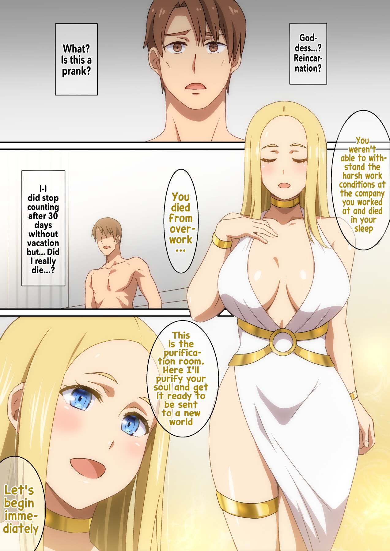 Hentai Manga Comic-Megami-sama's Final Wish!!!-Read-3